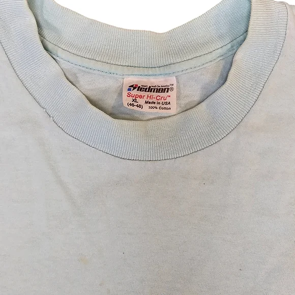 Vintage Distressed 1989 Archery Tournament Kam Day Maui, Hawaii Mens XL Shirt - Picture 4 of 9